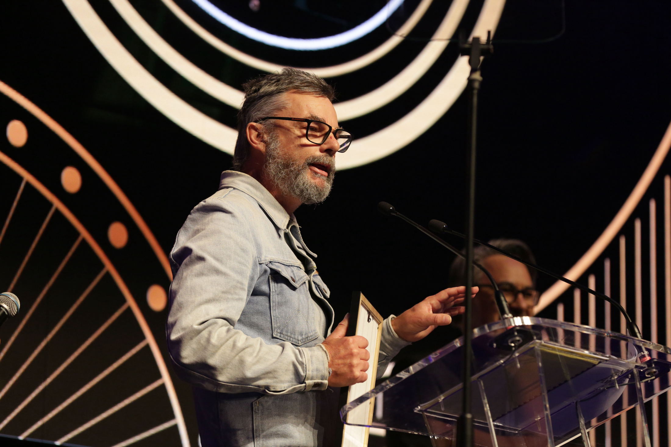ZB Nights host Marcus Lush was named Best Talk Presenter (non-breakfast/drive). Photo / Sylvie Whinray