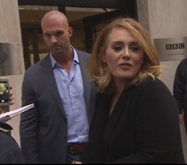 Adele impersonated an Adele impersonator in BBC prank