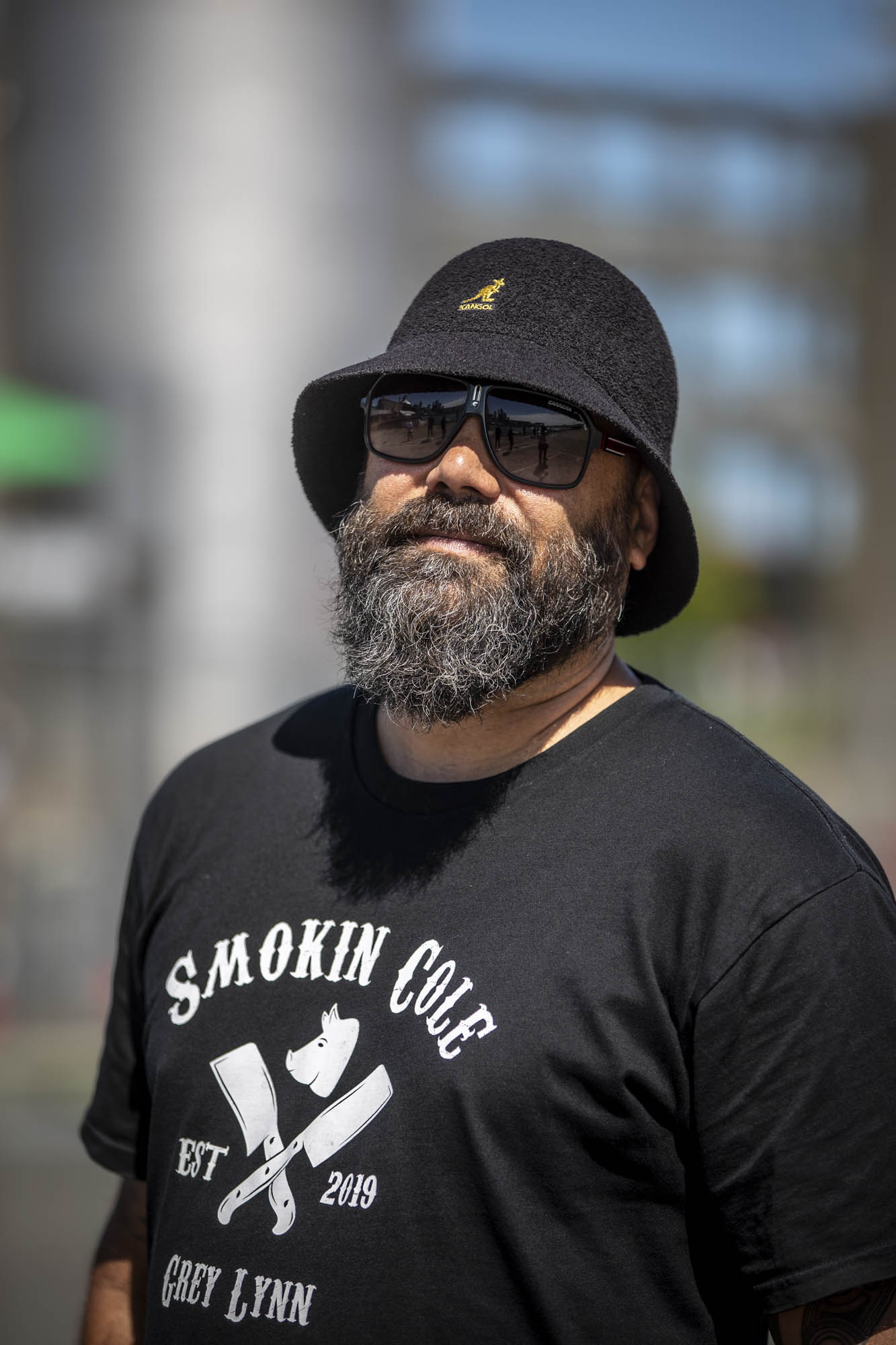 Croydon Cole of Smokin Cole BBQ. Photo / Michael Craig