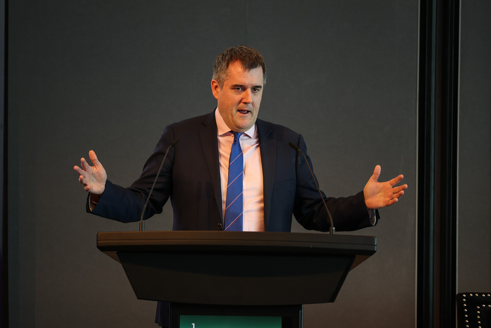 Minister for Infrastructure Chris Bishop said the new scheme aimed to turn new housing from a cost for councils into an opportunity. Photo / Jason Dorday