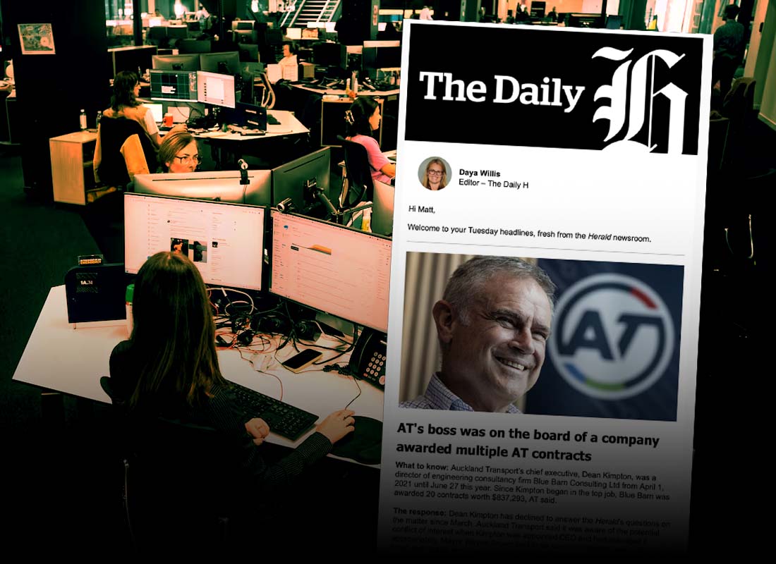 The Daily H, inset, is a free newsletter curated by our editors and delivered to your inbox every weekday morning.