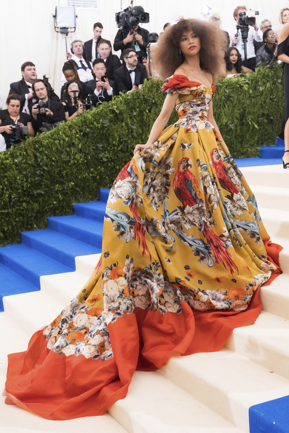 Zendaya attends The Metropolitan Museum of Art’s Costume Institute benefit gala celebrating the opening of the Rei Kawakubo/Comme des Garçons: Art of the In-Between exhibition in NYC. Photo / AP