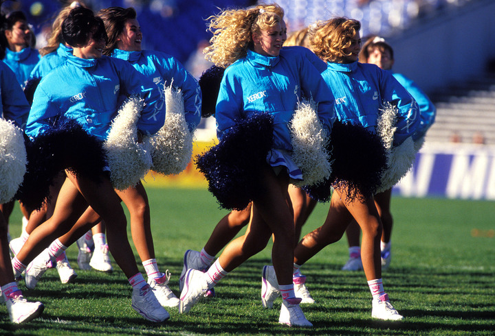 Wendy Petrie used to perform with the 91FM cheerleaders. Photo / Photosport
