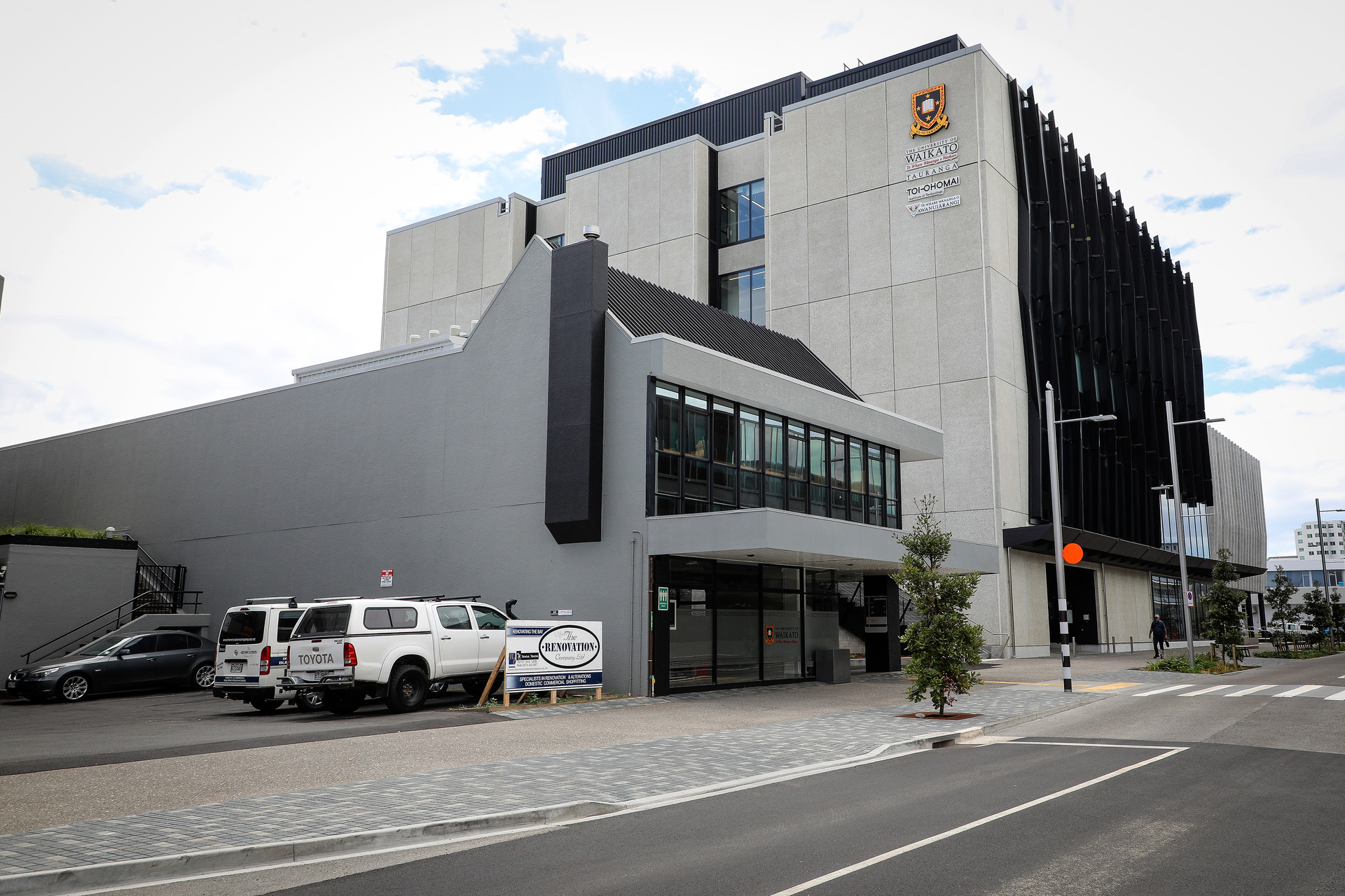 The Waikato University campus on Durham St, Tauranga. Photo / NZME