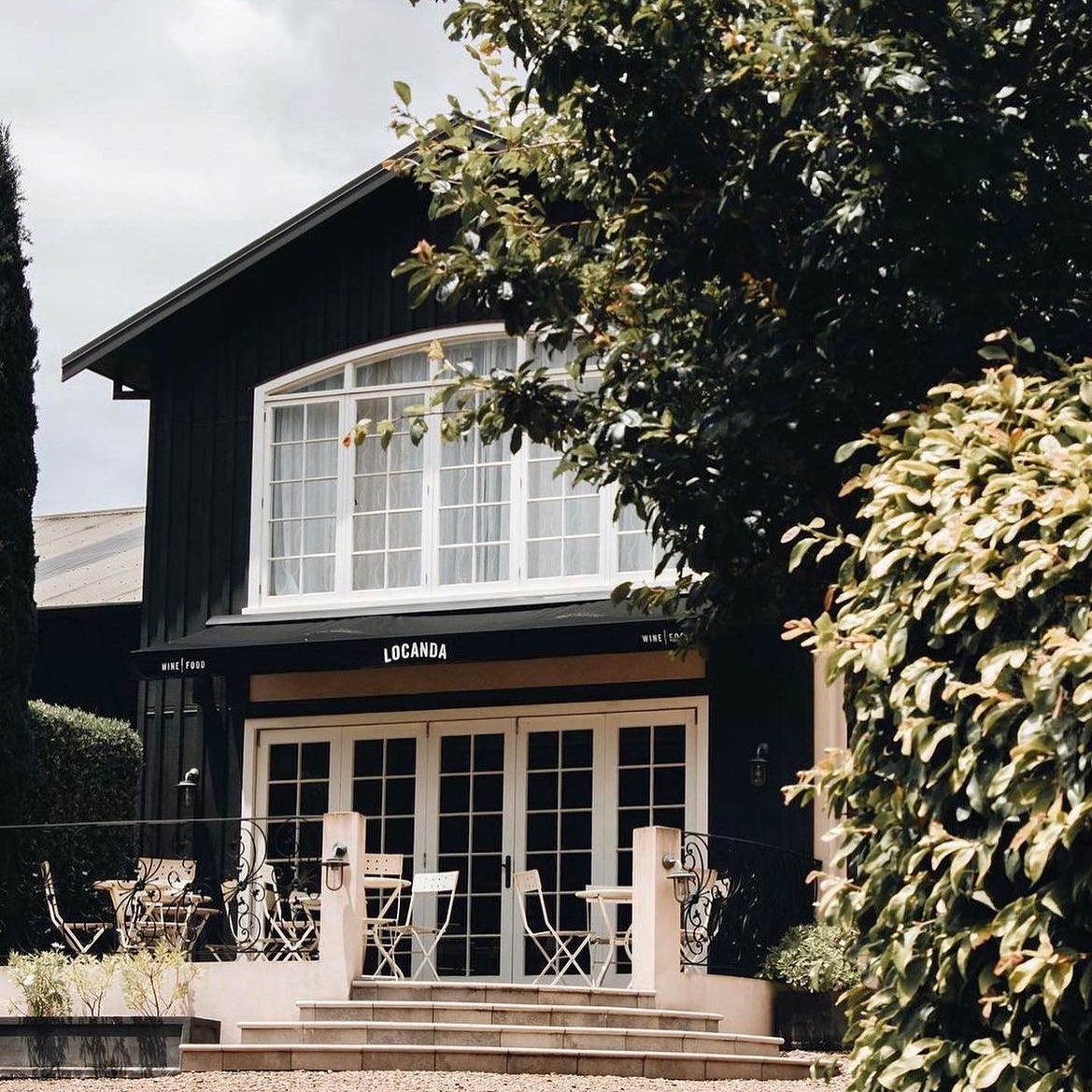 Locanda at Waiheke’s Poderi Crisci restaurant and winery. Photo / @Podericrisci
