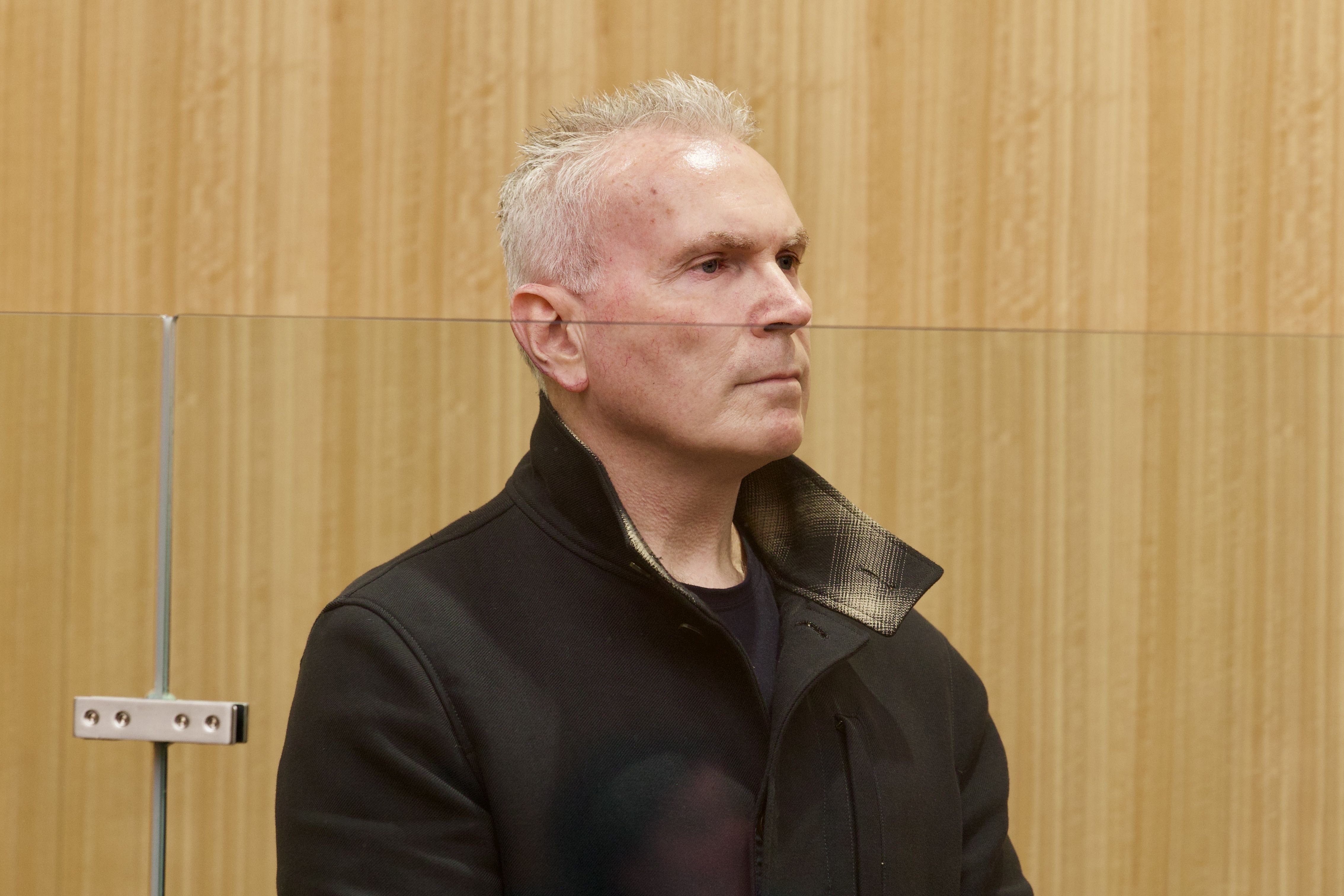 Stood-down police officer Matthew Rogers made his first appearance in Manukau District Court after being charged with nine charges of possessing objectionable publications. Photo / Jason Dorday