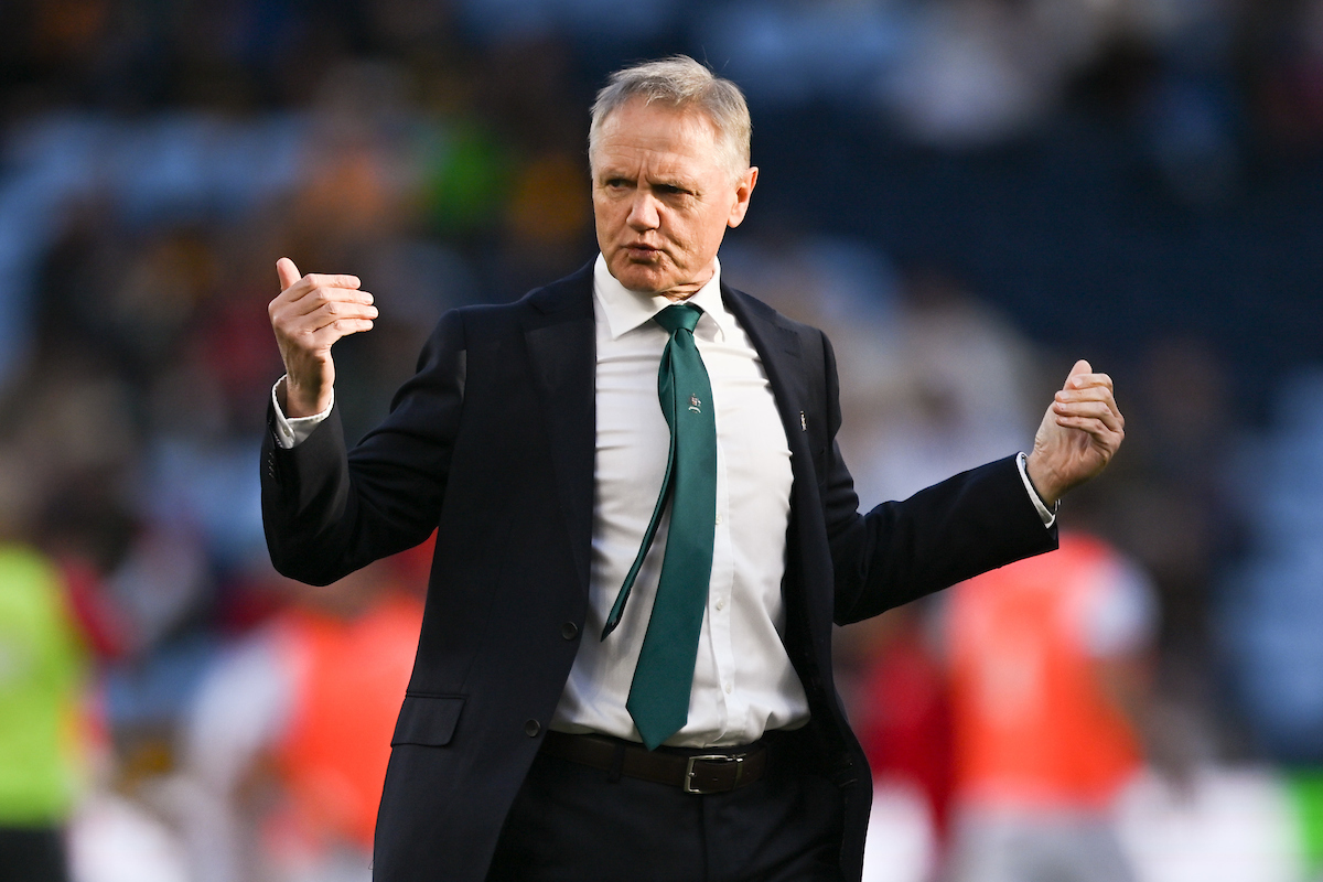 Wallabies head coach Joe Schmidt. Photo / Photosport