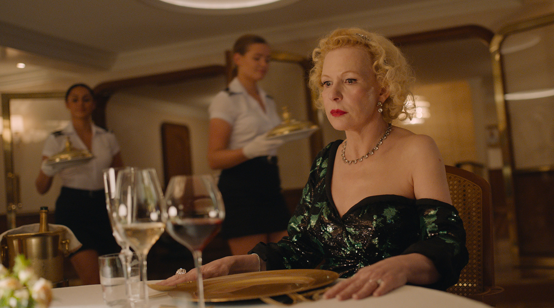 A biting satire from Ruben Ostland exemplified an exhaustion with luxury. 