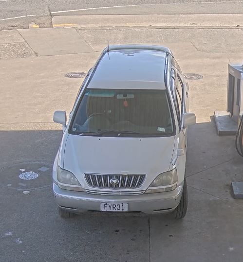 Police are appealing for sightings of a white or light grey 2001 Toyota Harrier SUV, with a registration FYR31.
