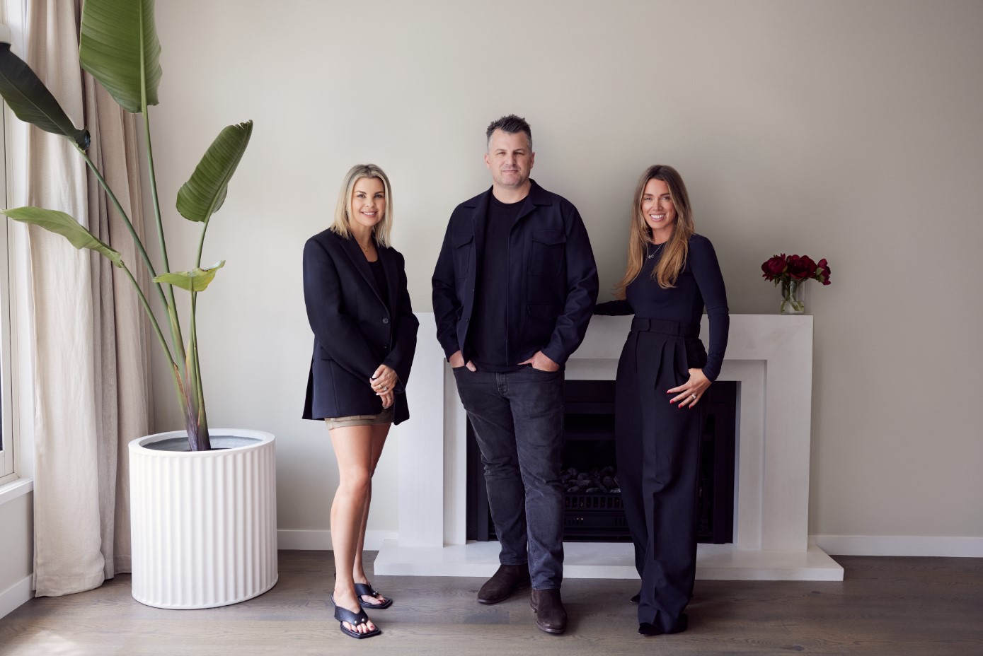 From left to right: The brains behind Bowie - Claire and Matt Barnes, and Kate Smith. Photo / Olivia Kirkpatrick
