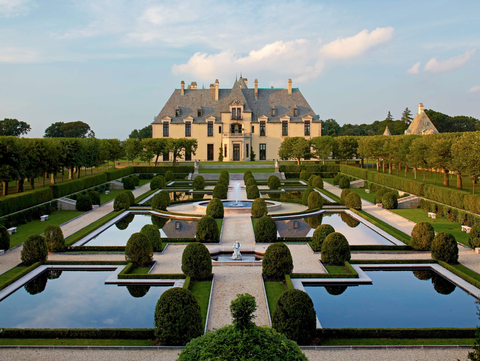 Oheka Castle in Long Island has featured in Citizen Kane, Taylor Swift's Blank Space video, and Succession. Photo / Supplied