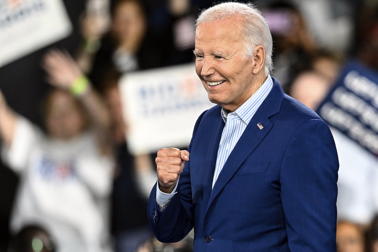 Biden at a campaign rally in Raleigh, North Carolina on June 28, 2024. Photo / AP