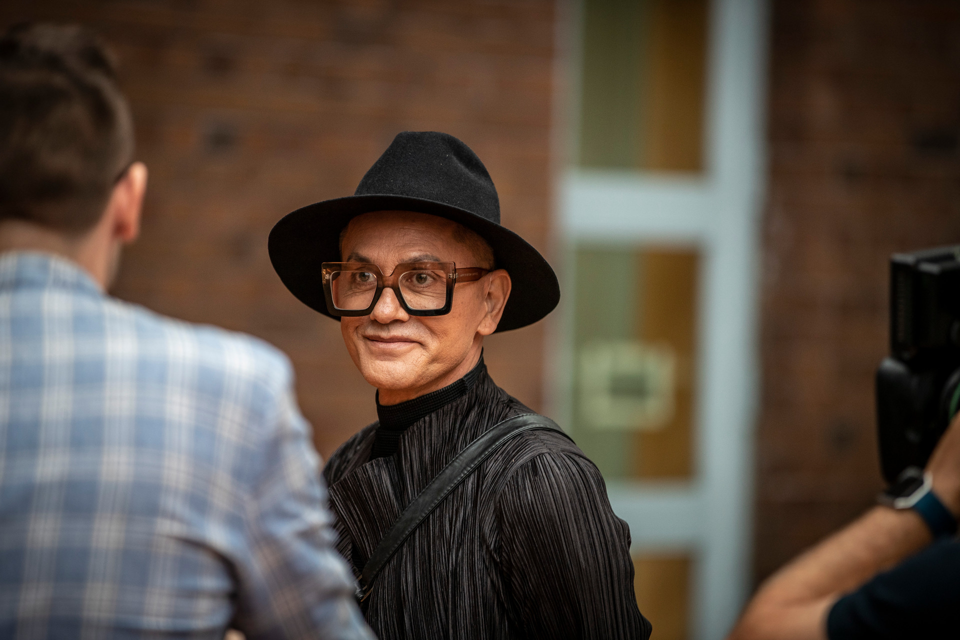 Mika X leaves the High Court at Auckland after being sentenced to home detention. Photo / Michael Craig