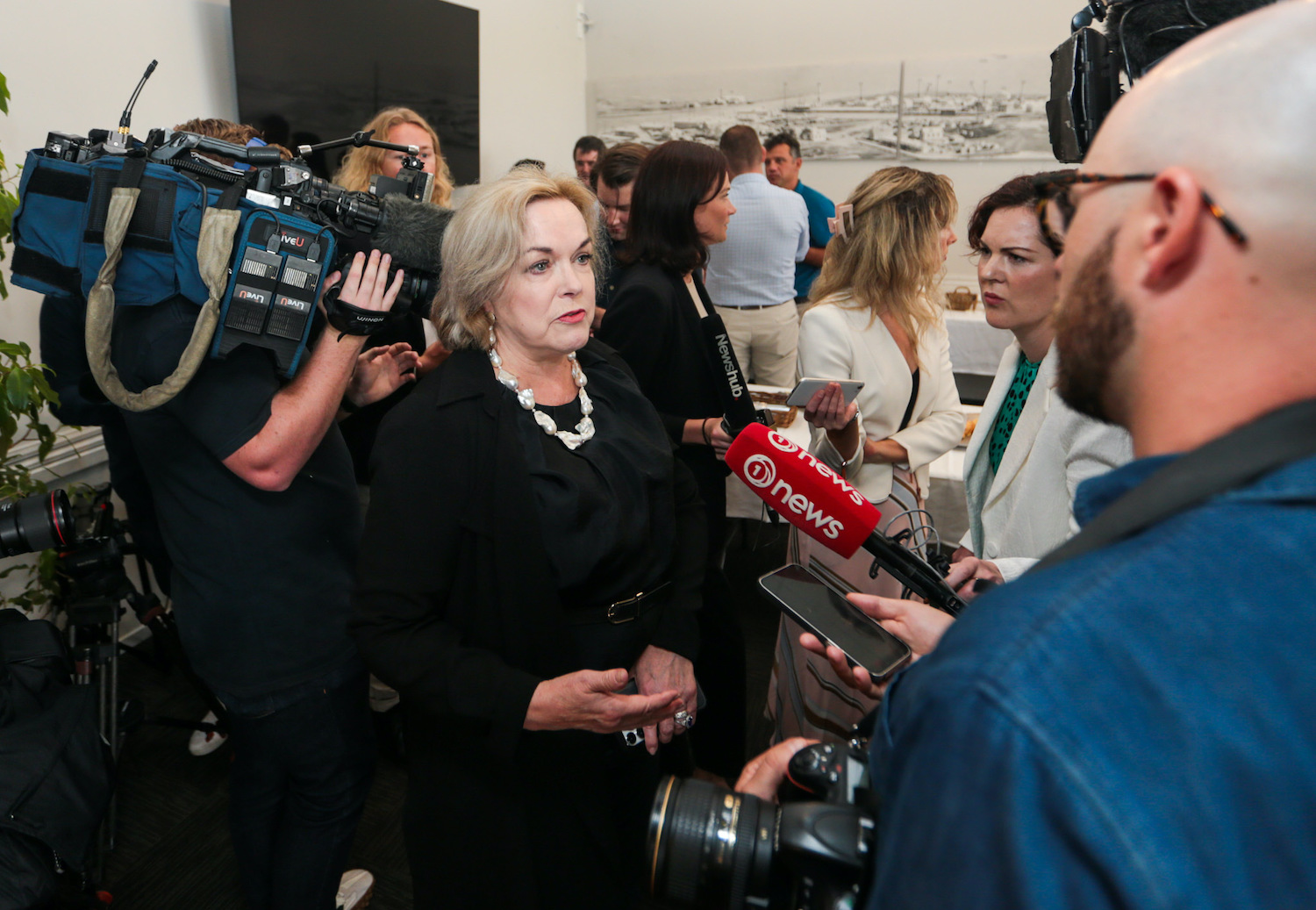 National's Judith Collins at the party conference in Napier. Photo / Paul Taylor