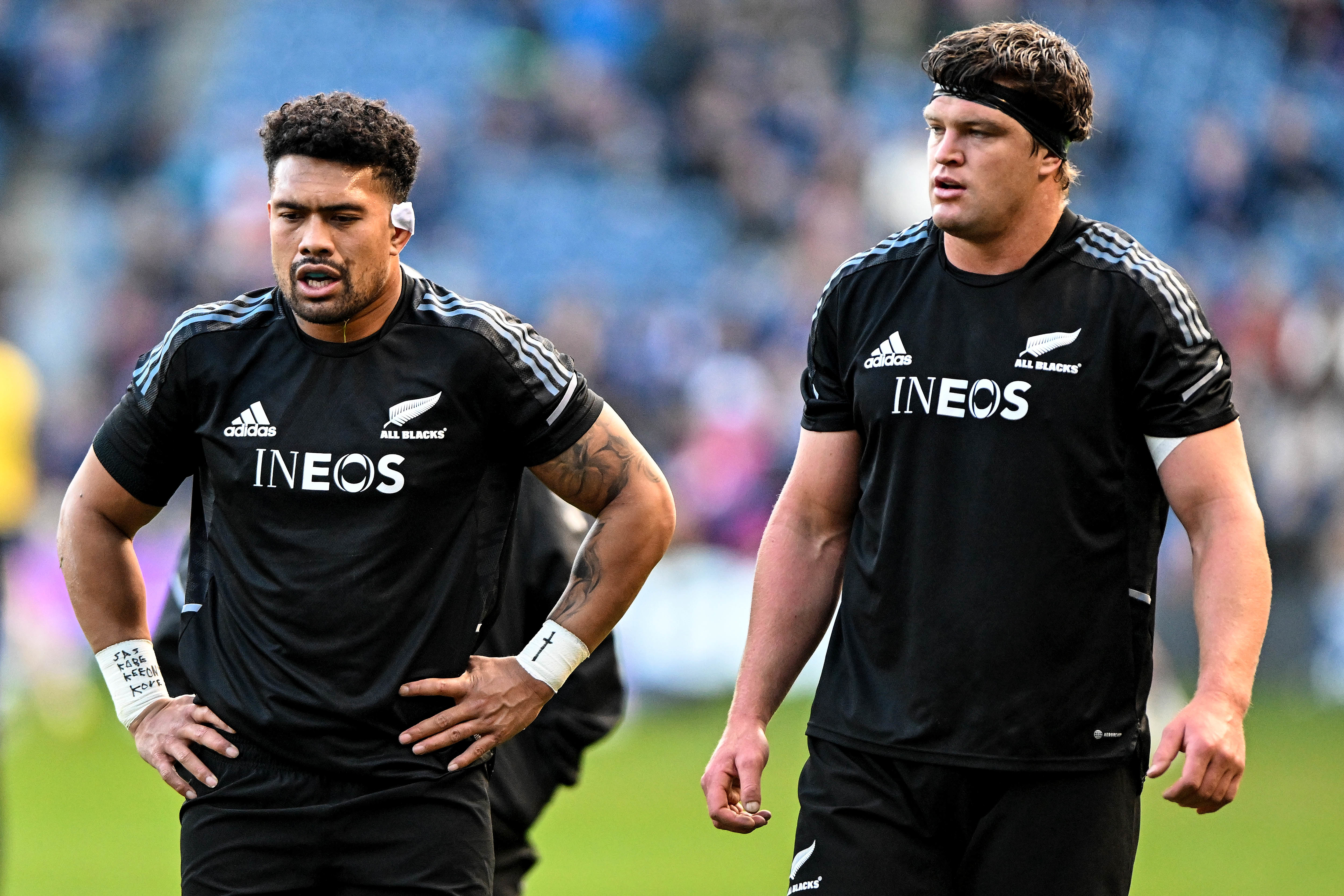 Ardie Savea and Scott Barrett. Photo / Photosport