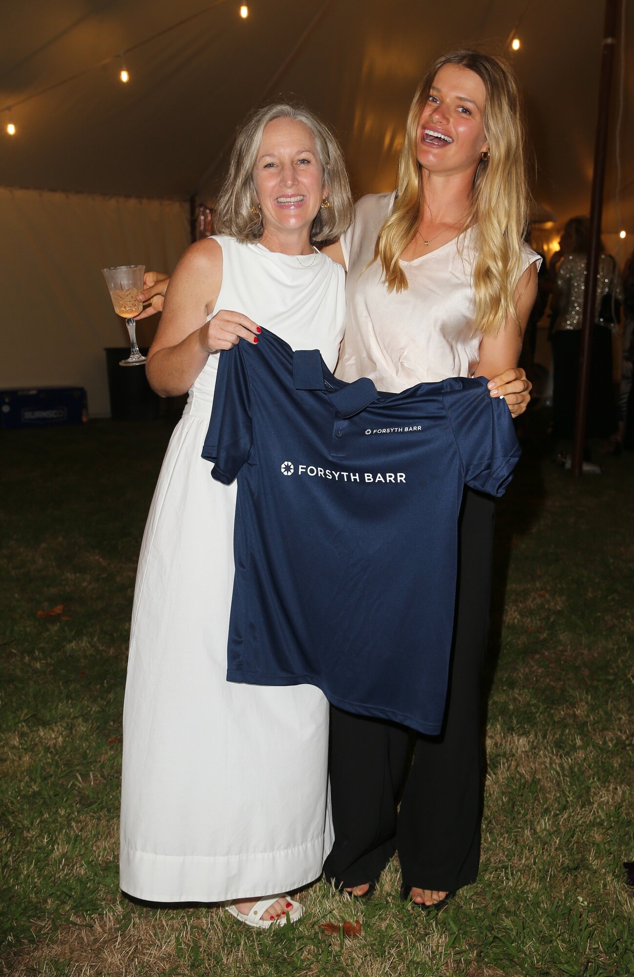 Liz Brown Douglas and Pia Elworthy Jones. Photo / Norrie Montgomery