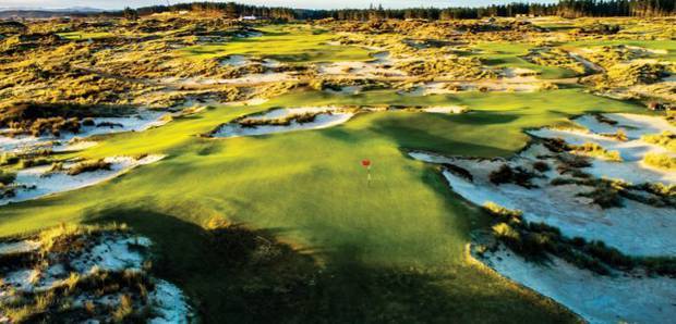 Links-style Tara Iti, ranked world's second-best non-US course after an Irish course. Photo / Golf Digest