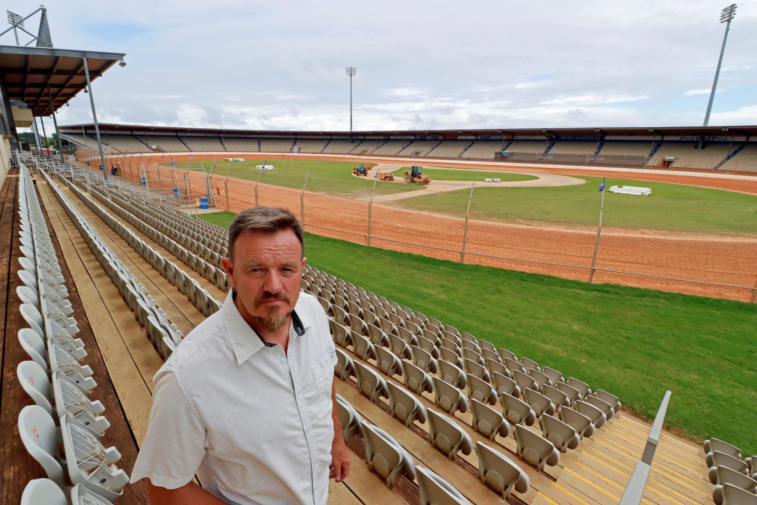 Bay of Plenty Speedway Association member Rodney Wood said the speedway remaining at Baypark brings confidence to their operation. Photo / Alisha Evans