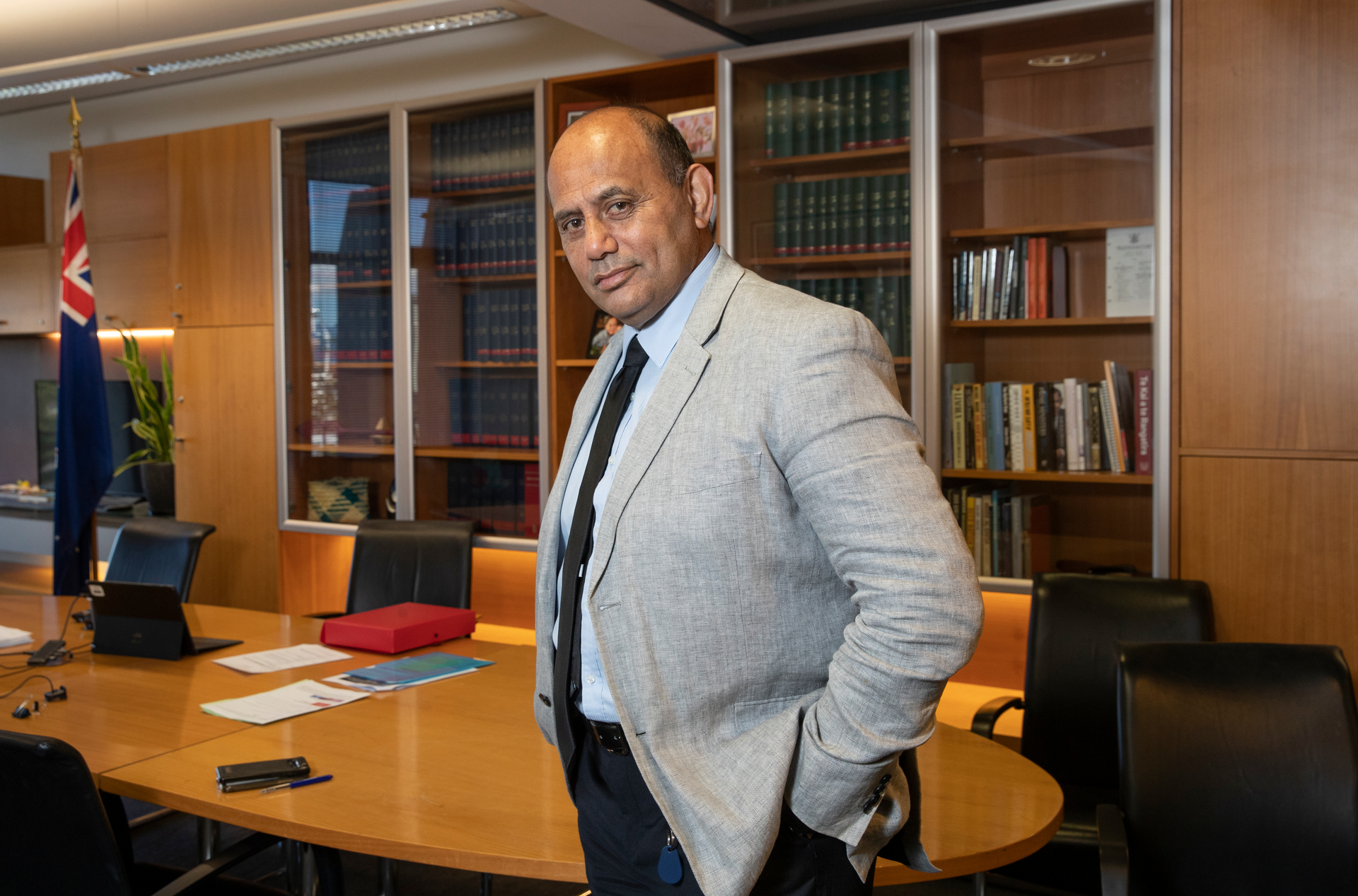 Broadcasting Minister Willie Jackson says he wants to see change on TVNZ. Photo / Mark Mitchell