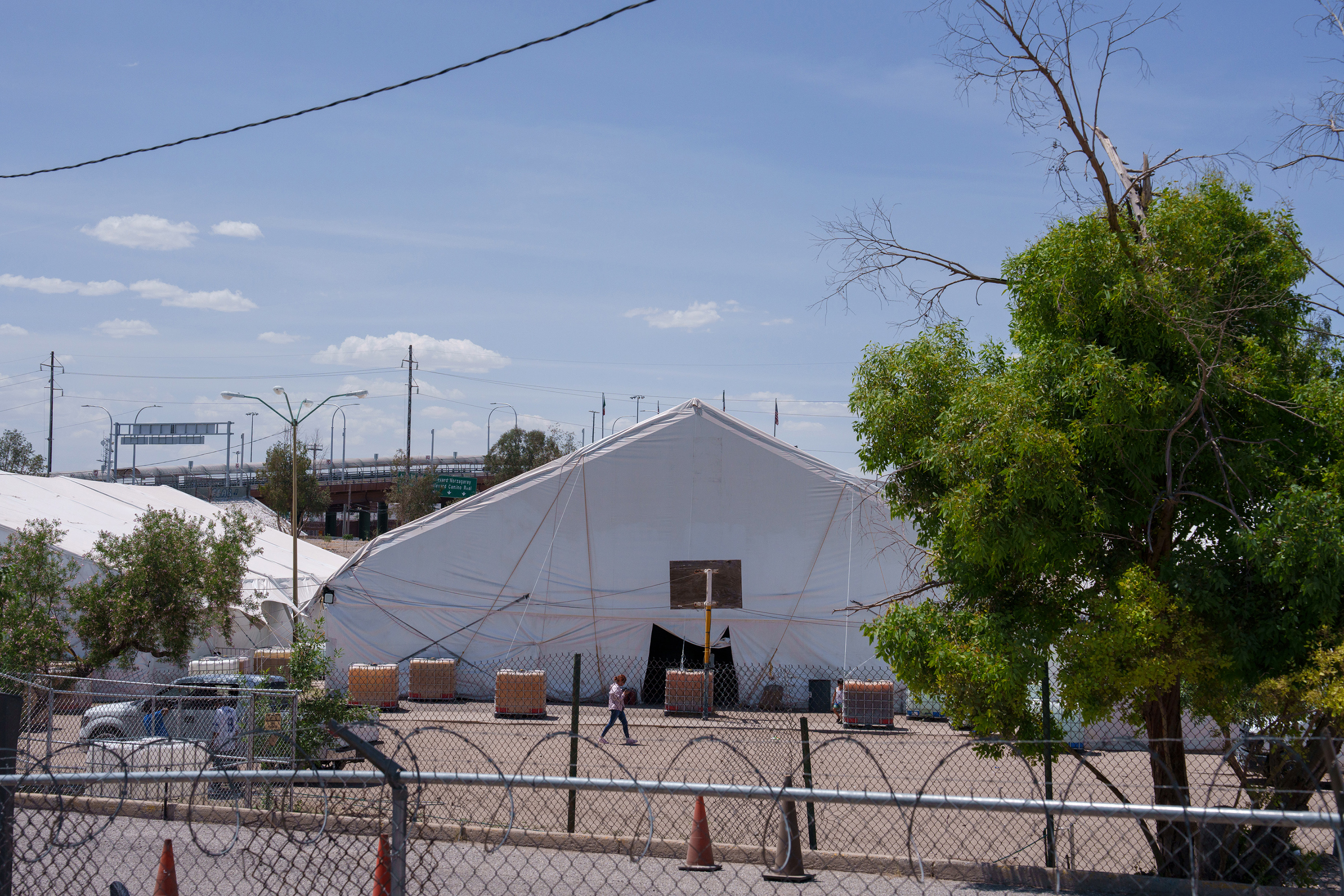 A migrant shelter in Mexico. Photo / Paul Ratje, The New York Times