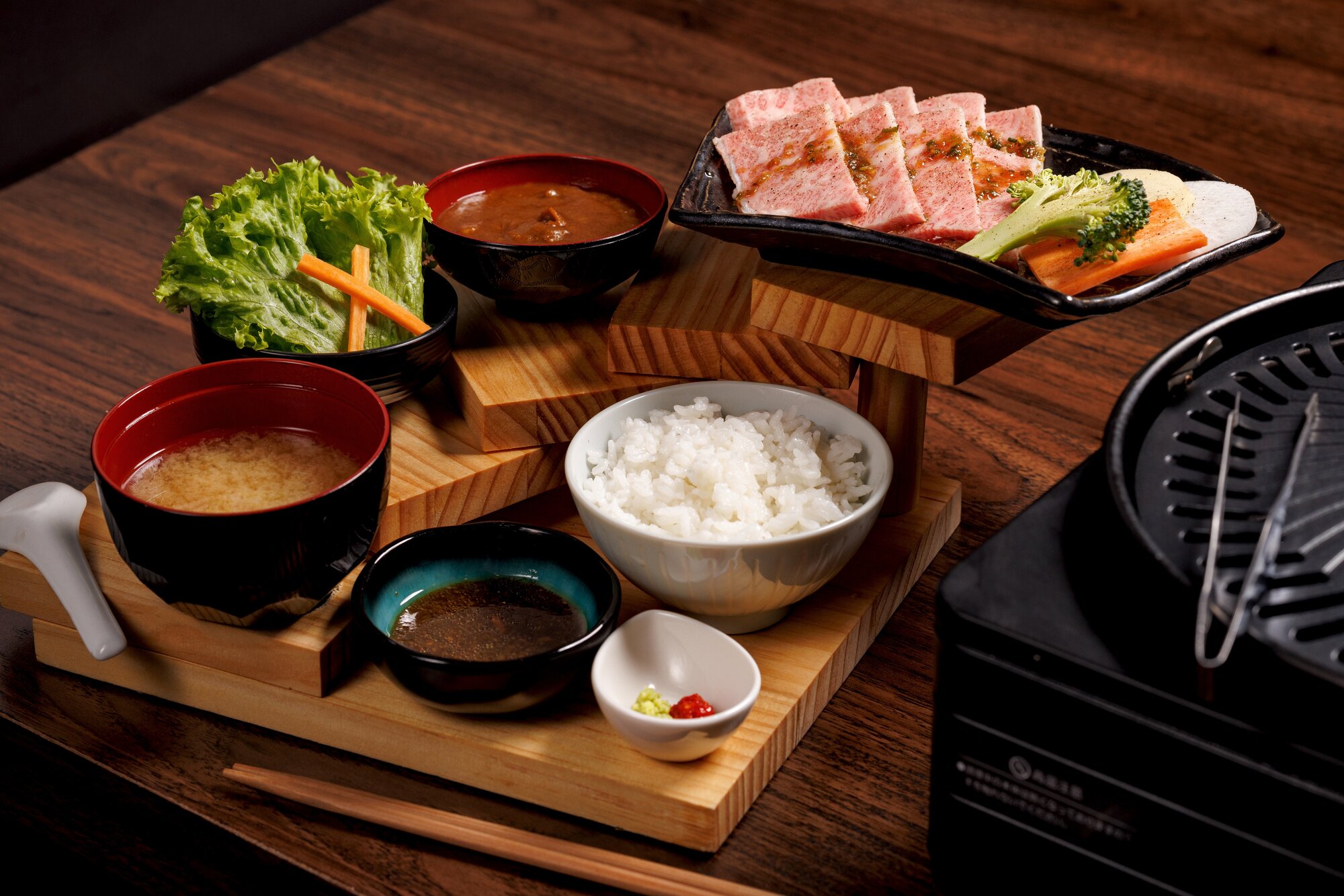 Japanese restaurant Wagyu Shogun in Royal Oak is from the owner of Cocoro. Photo / Babiche Martens