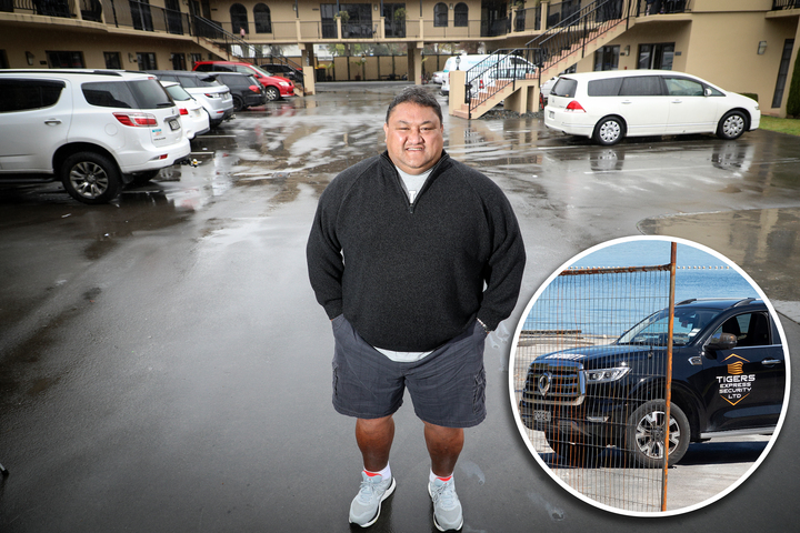 Tiny Deane has sold his controversial security business. Photo / Andrew Warner