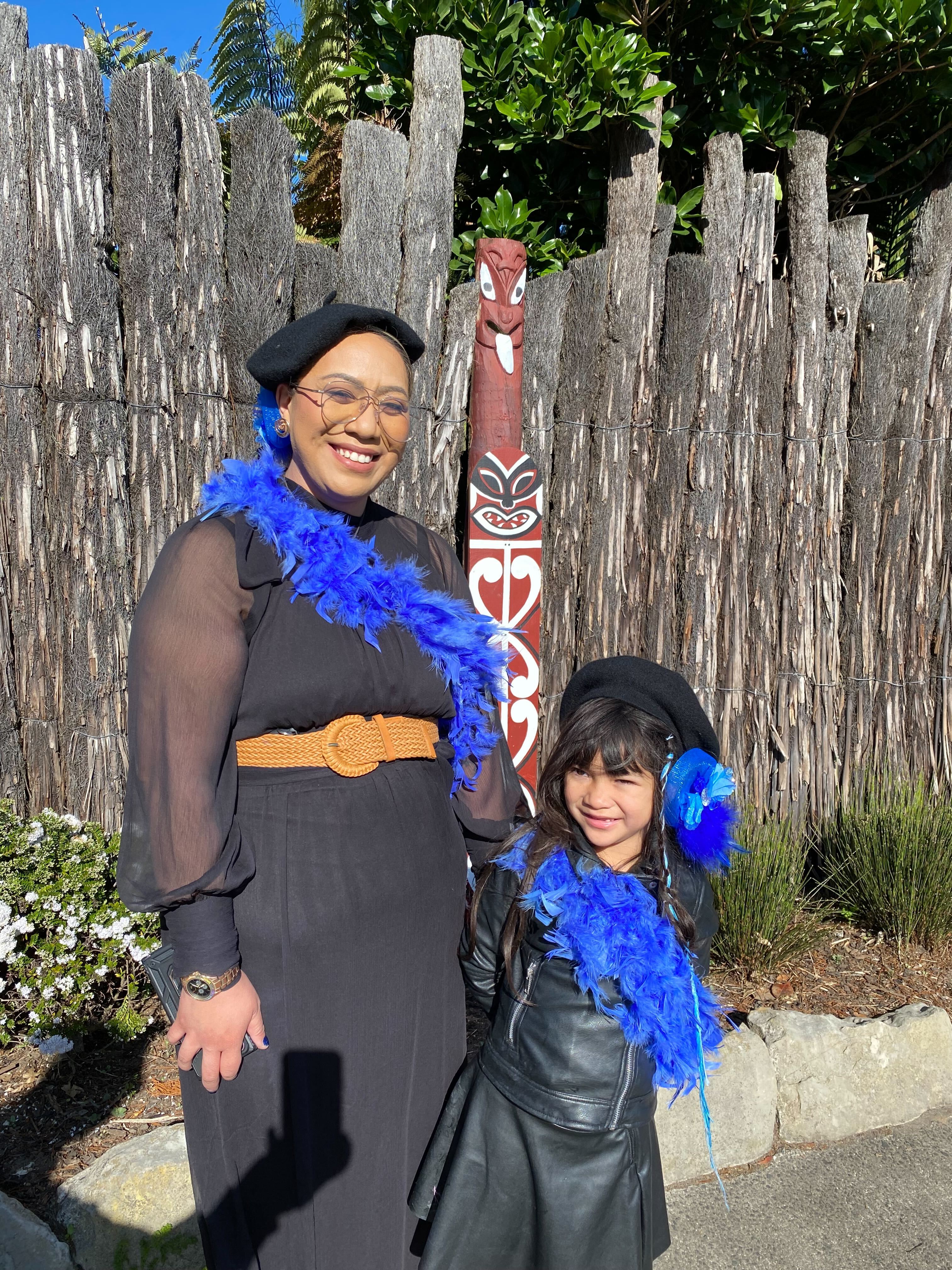 Alisha Hiakita and daughter Ria-Āio, 5. Photo / Vaimoana Mase