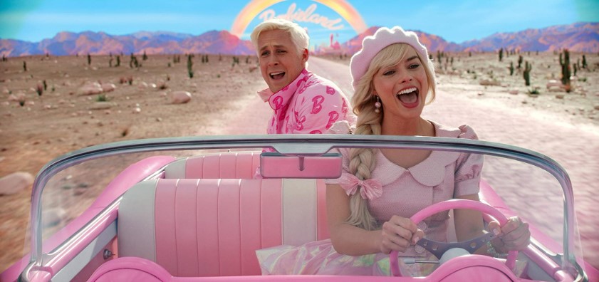 Ryan Gosling as Ken and Margot Robbie as Barbie. Photo / Warner Bros.