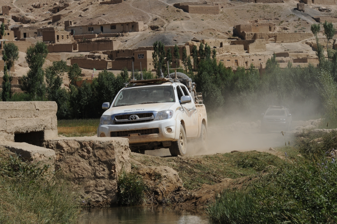NZDF on patrol in Bamiyan, Afghanistan. Photo / Supplied