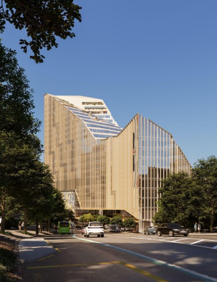 Plans for the Symphony Centre above the new central-city City Rail Link train station.