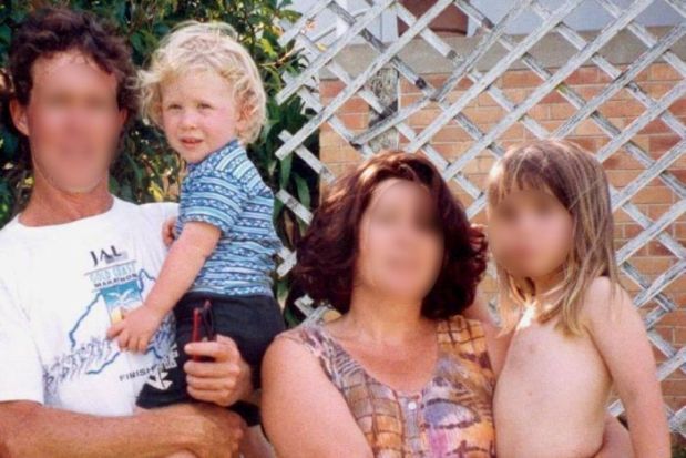 Brenton Tarrant as a toddler. 