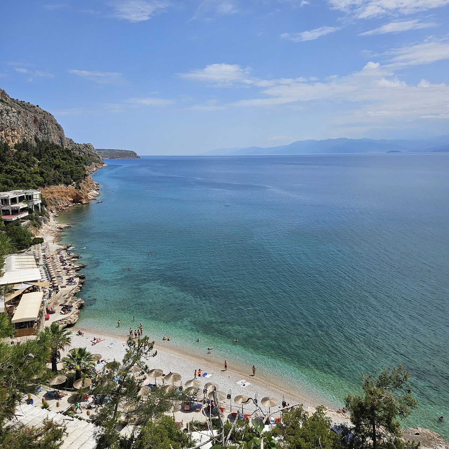 Dianne Ludwig spent five weeks exploring the hidden coves and sleepy villages in remote corners of the Peloponnese, a part of Greece more favoured by locals than tourists. This is Naflio, and her first glimpse of the sea. Photo / Dianne Ludwig