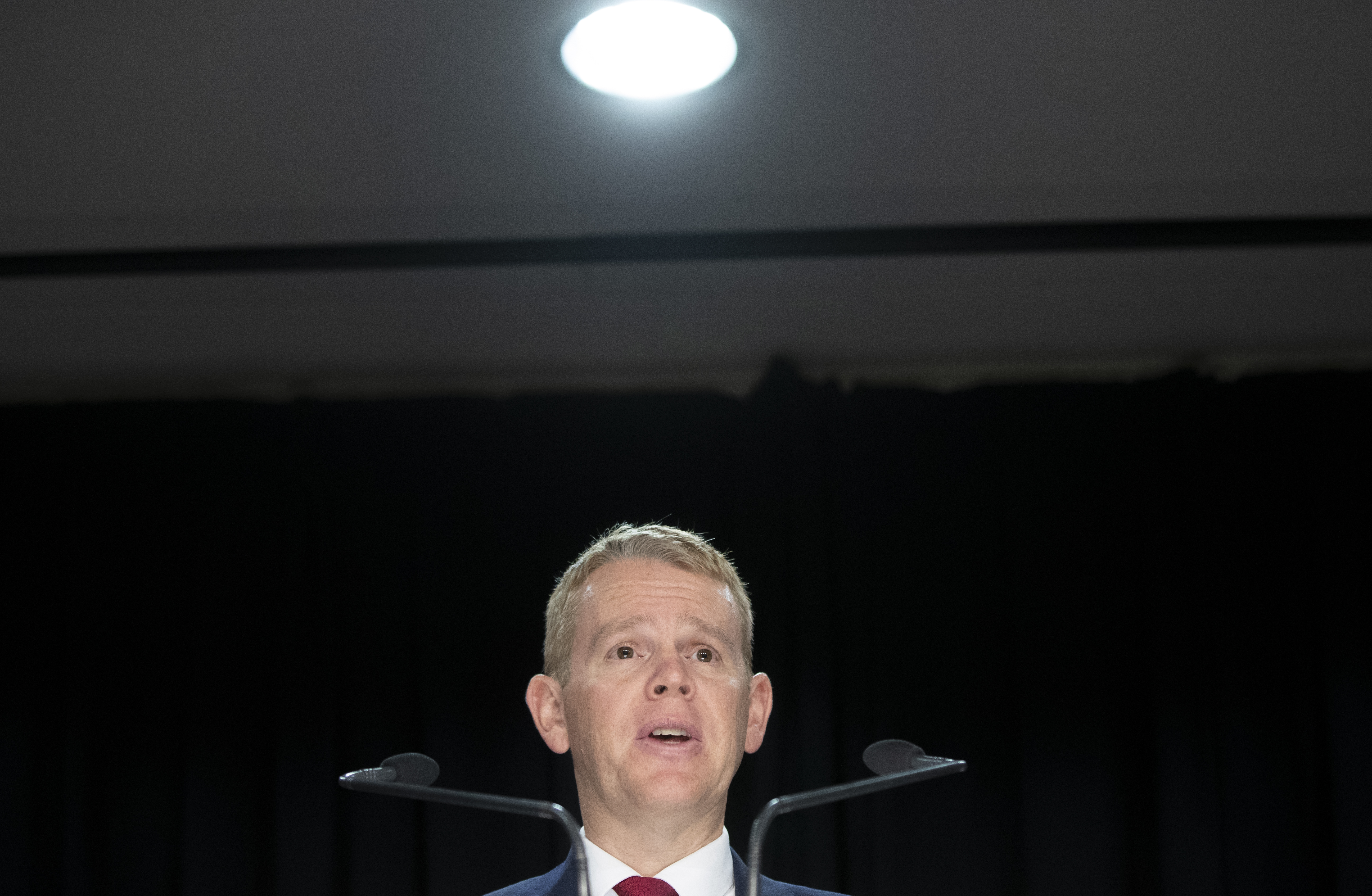 Prime Minister Chris Hipkins says violence towards police is unacceptable. Photo / Mark Mitchell