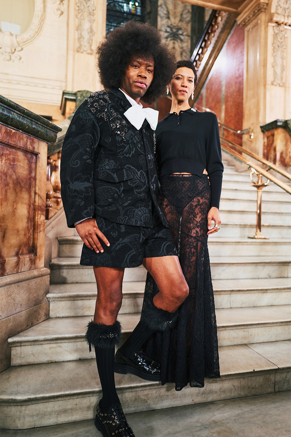 Outfits reminiscent of Jimi Hendrix and 