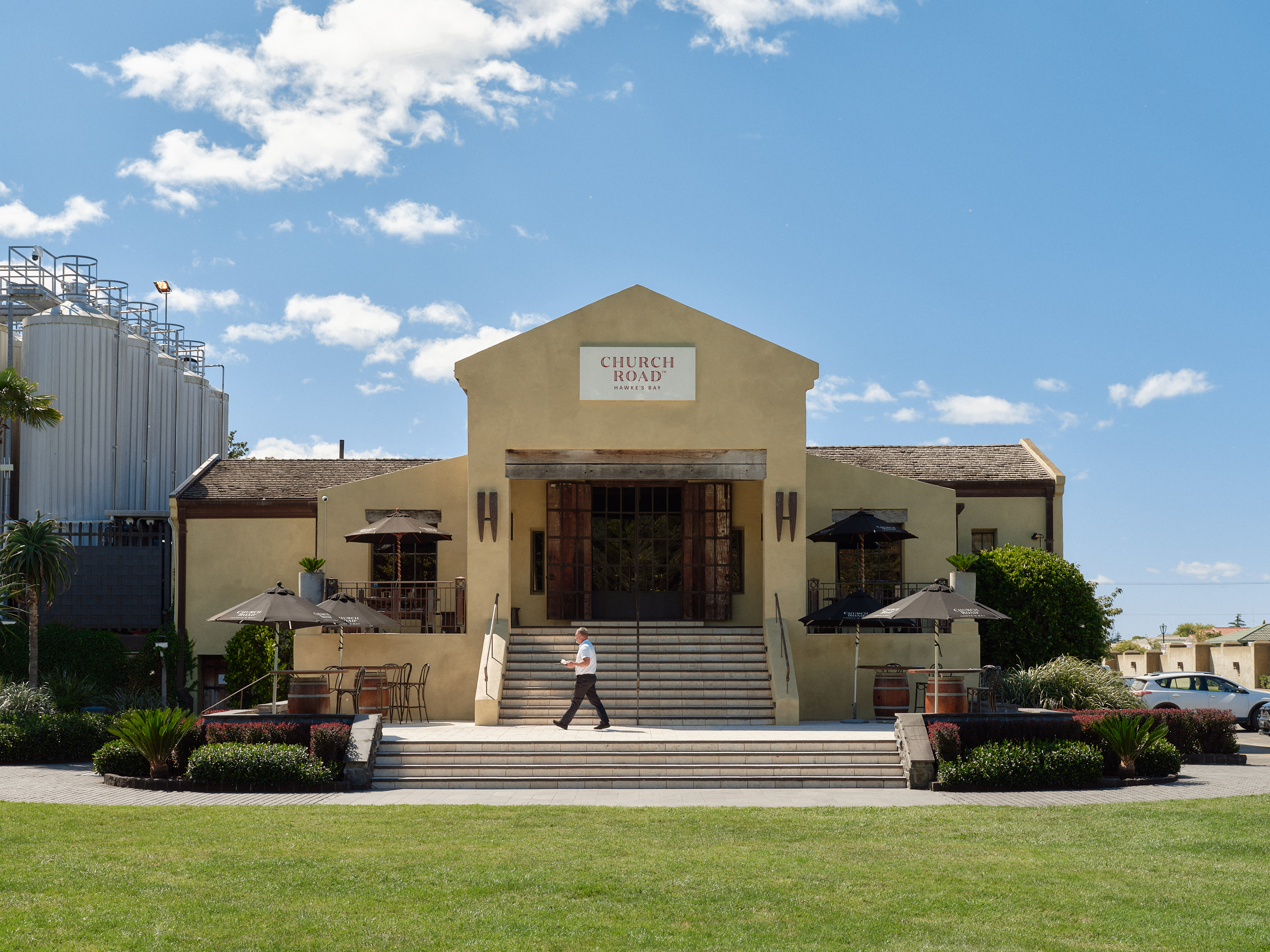 Church Road, one of Hawke’s Bay’s oldest wineries, offers paperless, iPad-based tastings.