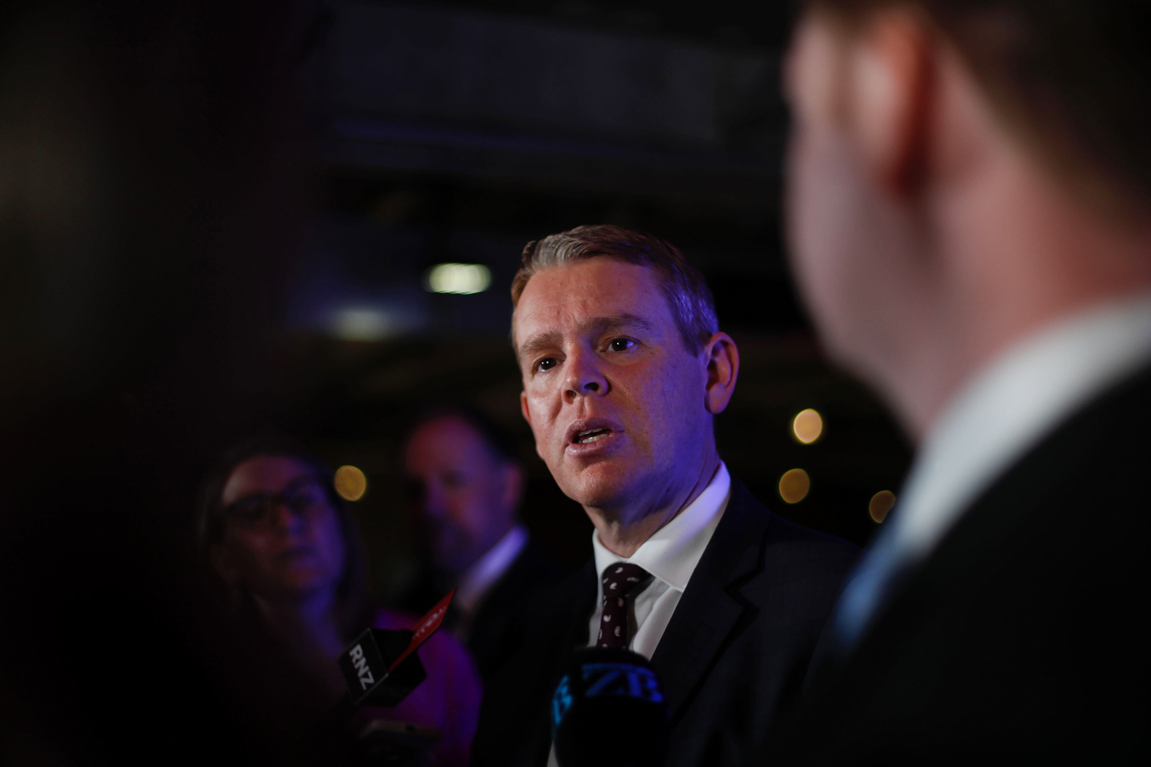 Labour Party leader Chris Hipkins announced on Tuesday that Labour was ditching its goal to reduce the prison population by 30 per cent over 15 years. Photo / Dean Purcell 