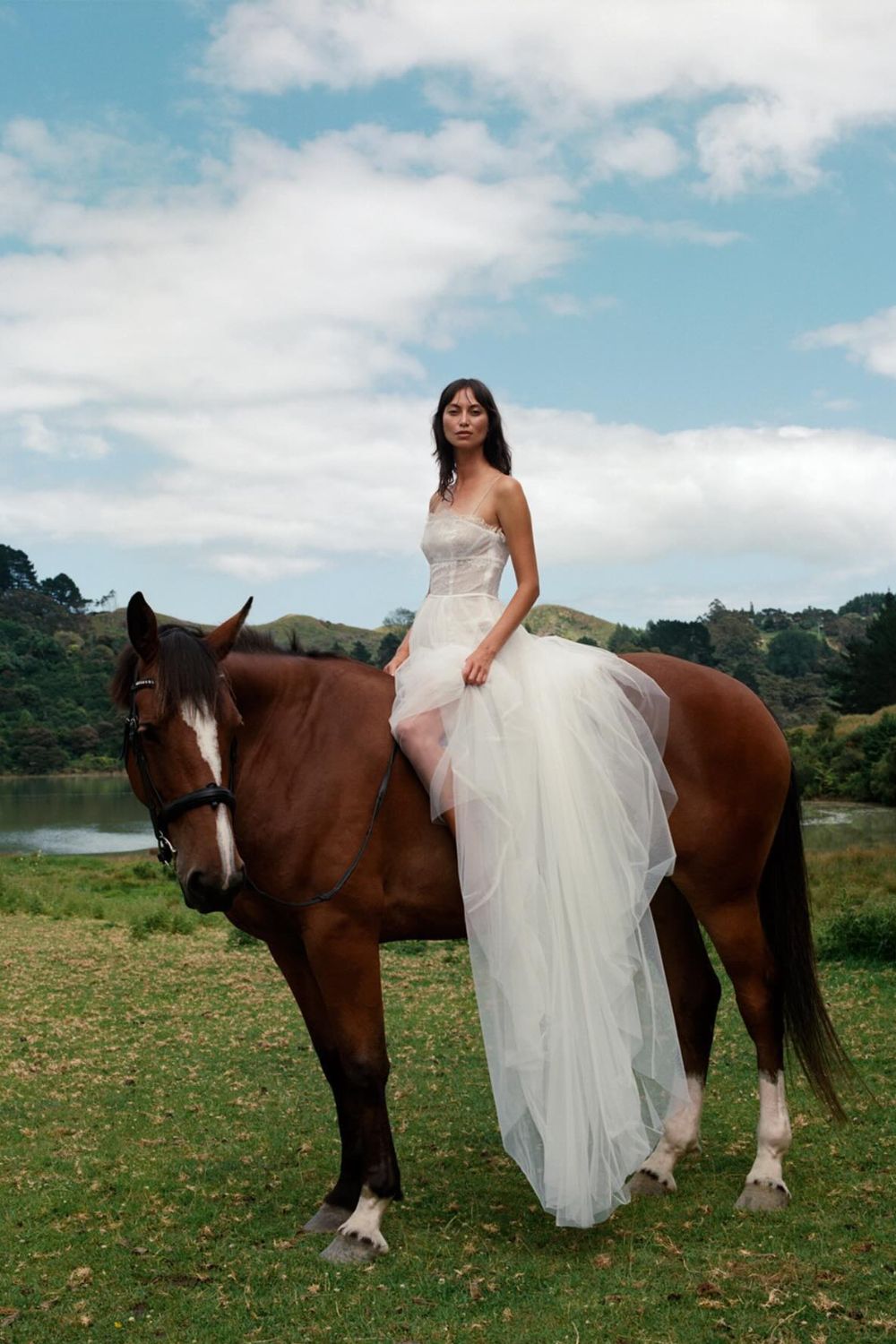LVR Bridal's recently released collection Hand in Hand is designed in-house and distinctly local. Photo / Emma Anderson