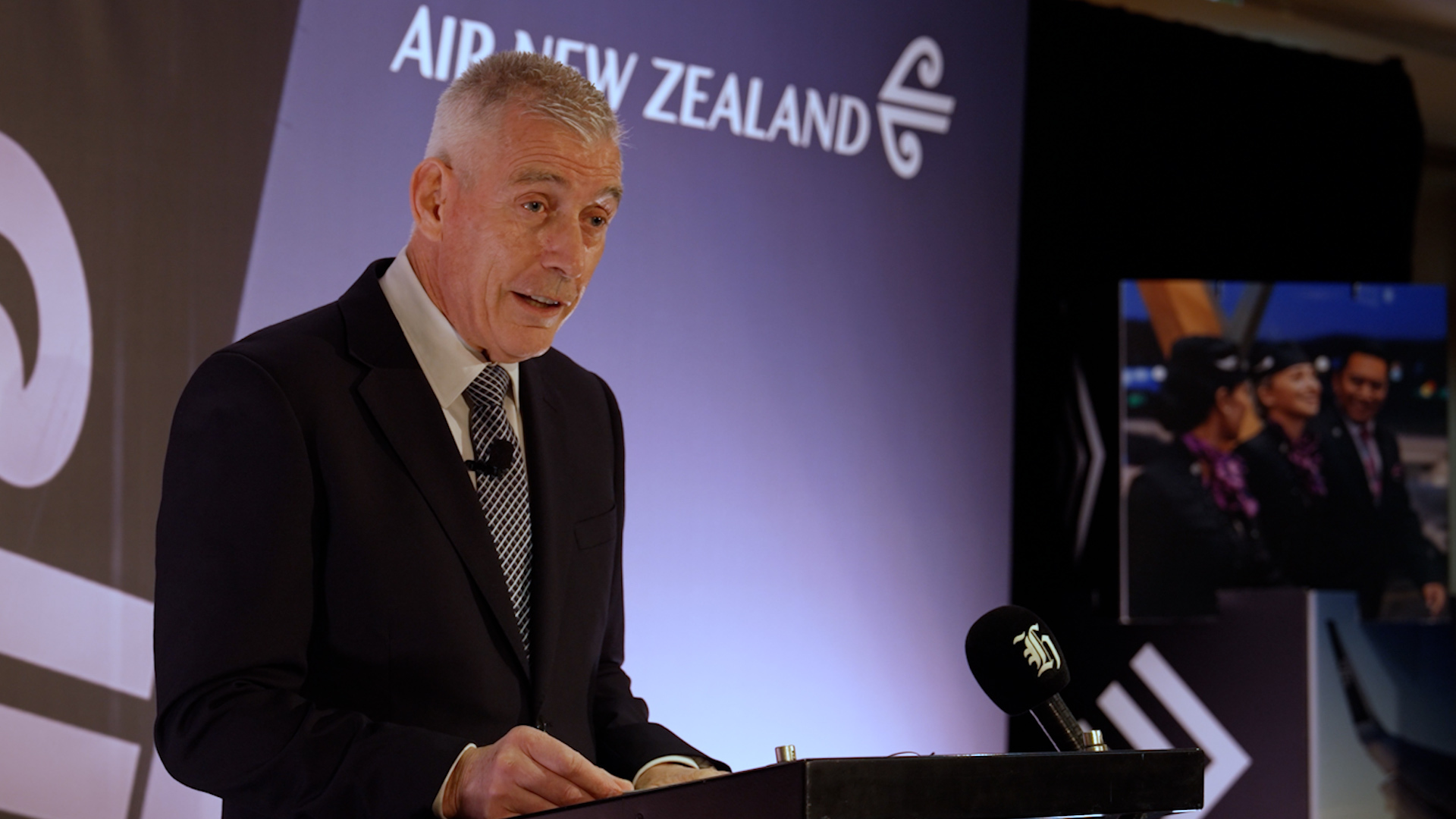 Air New Zealand chief executive Greg Foran says it's currently dealing with 