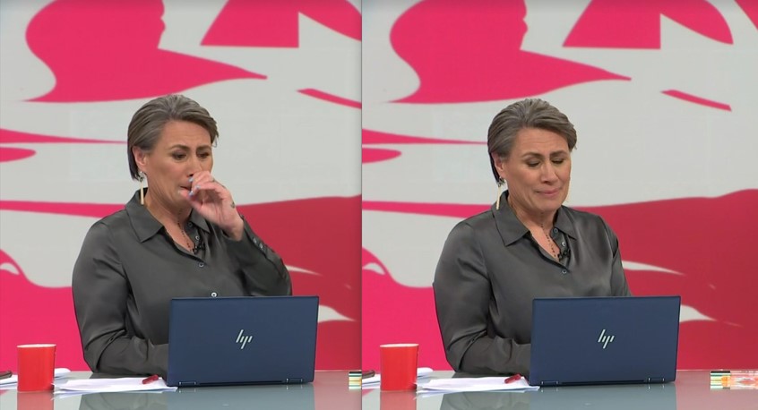 Breakfast co-host Jenny-May Clarkson found herself in tears during an emotional Southland Charity Hospital segment in September. Photo / TVNZ