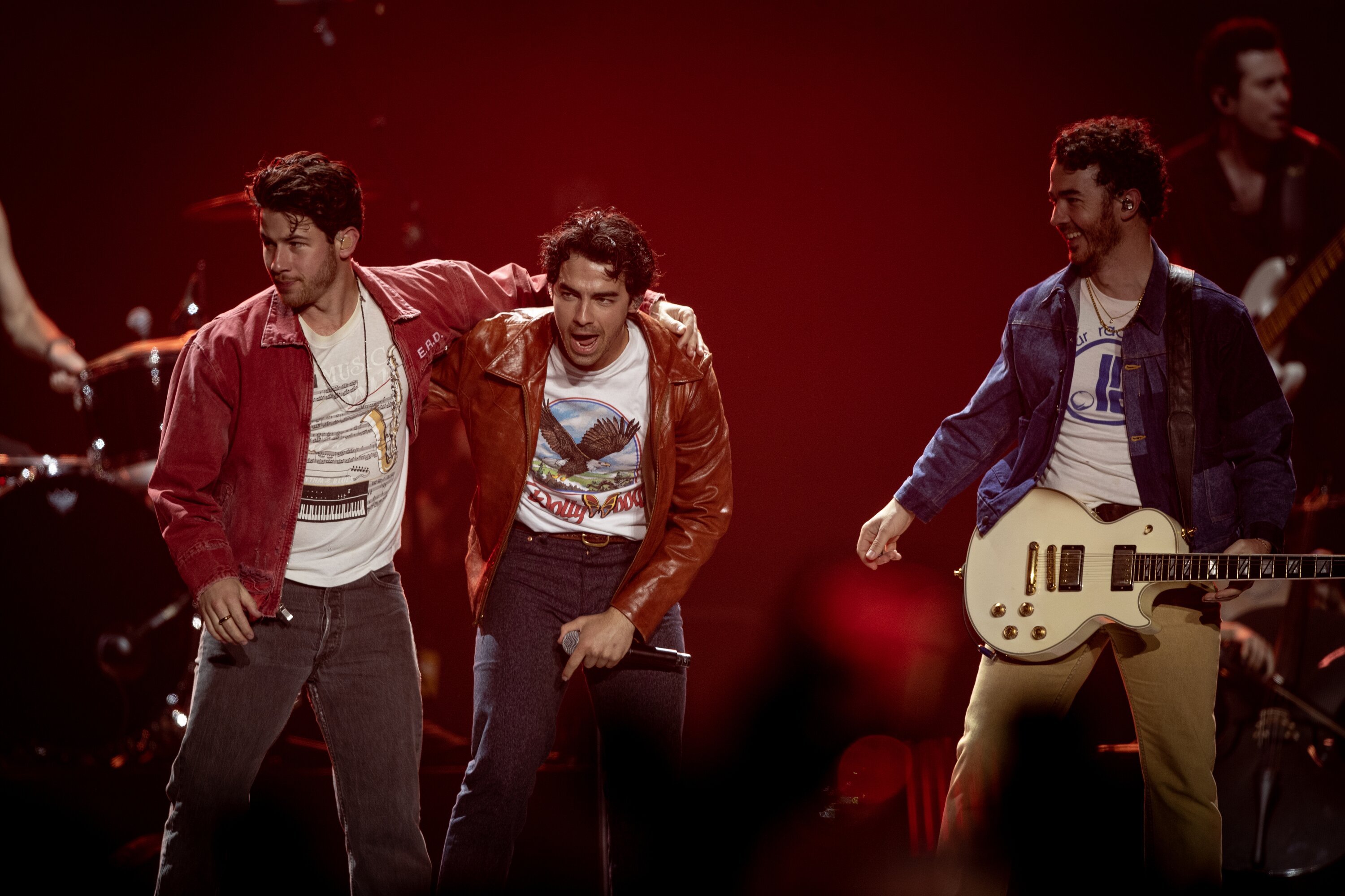 The Jonas Brothers played at Spark Arena this week. Photo / Dean Purcell