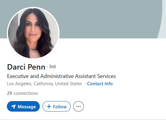 Darci Penn. Photo / Linkedin screengrab