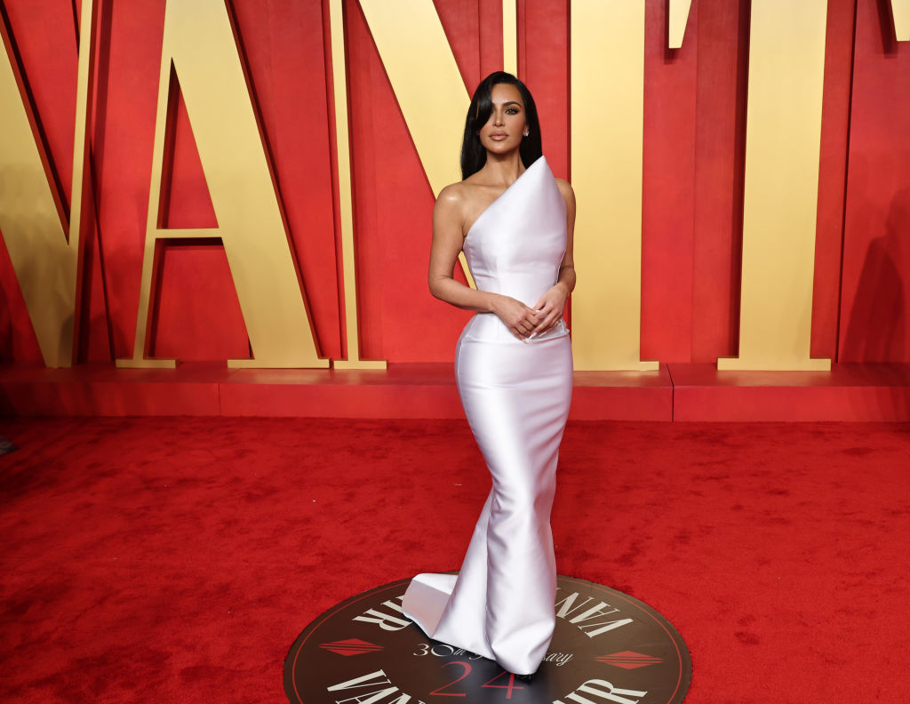 Kim Kardashian, who distanced herself from Balenciaga after the controversy but has very publicly returned to the fold, attends the 2024 Vanity Fair Oscar Party in Beverly Hills wearing the brand. Photo / Getty Images