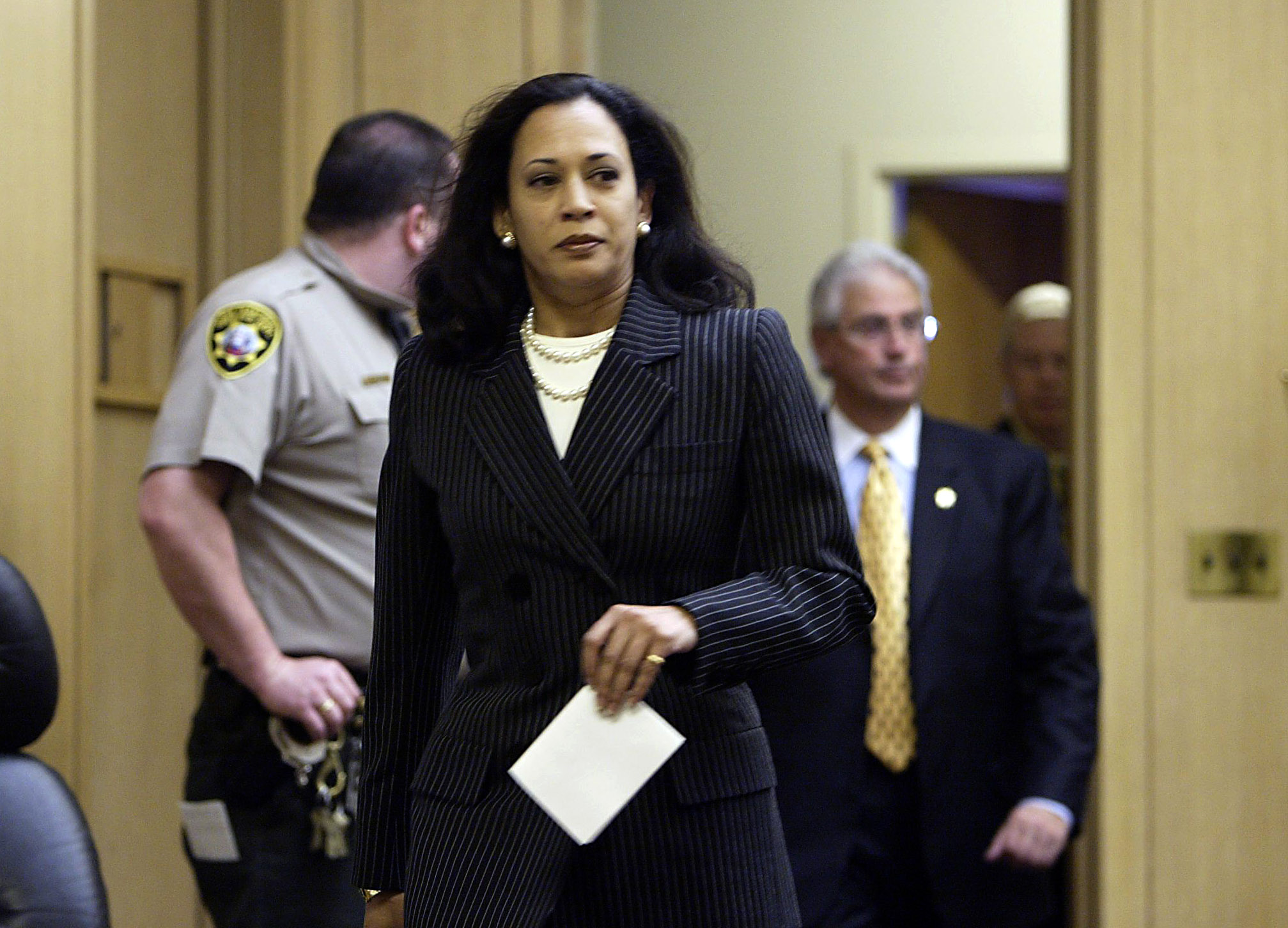 Kamala Harris served as the first woman district attorney in San Francisco's history. Photo / Getty Images)