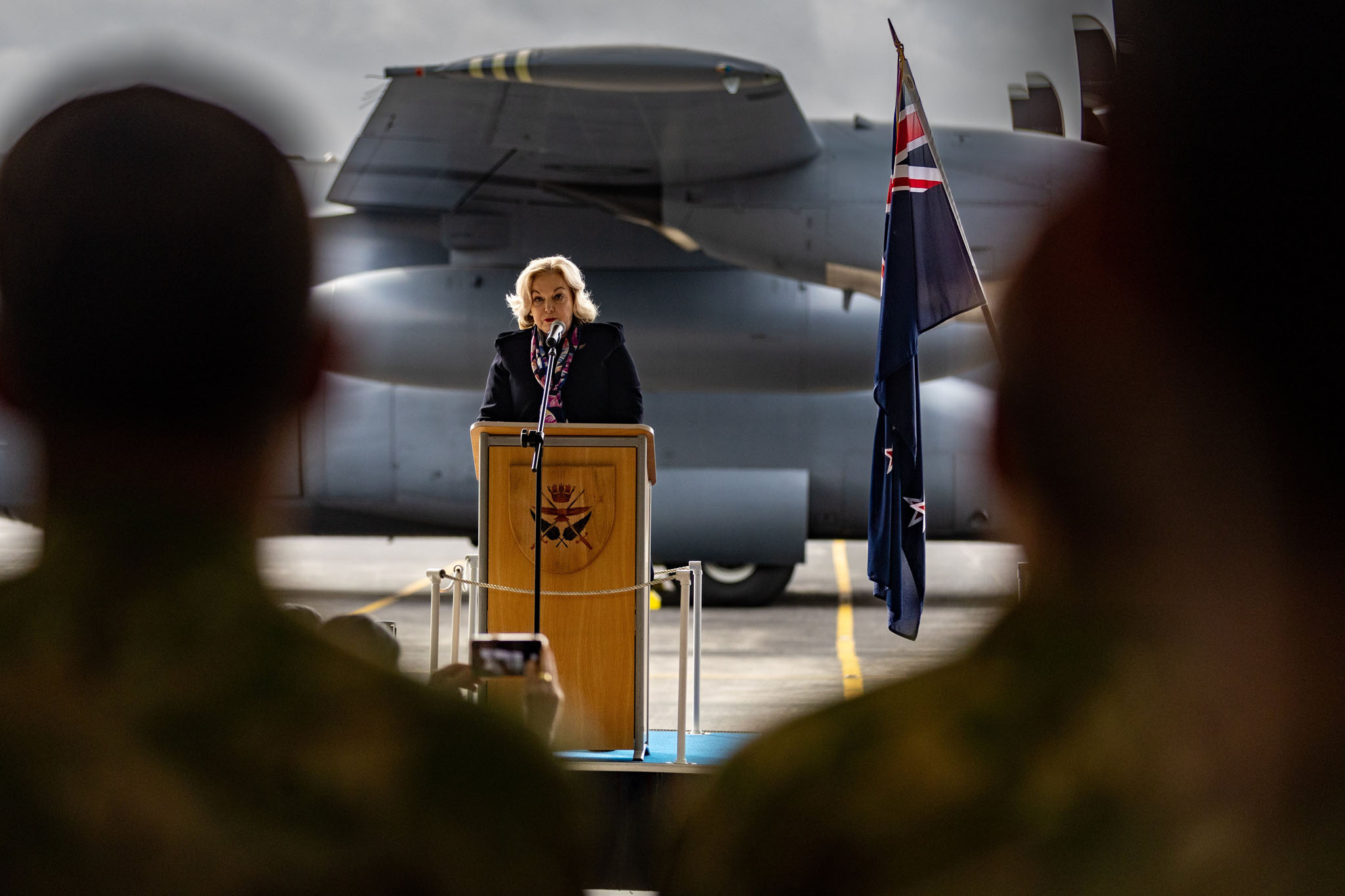 Defence Minister Judith Collins has invoked rarely-used legislation to allow armed forces to fill vacant civilian roles amid strike action. Photo / Michael Craig