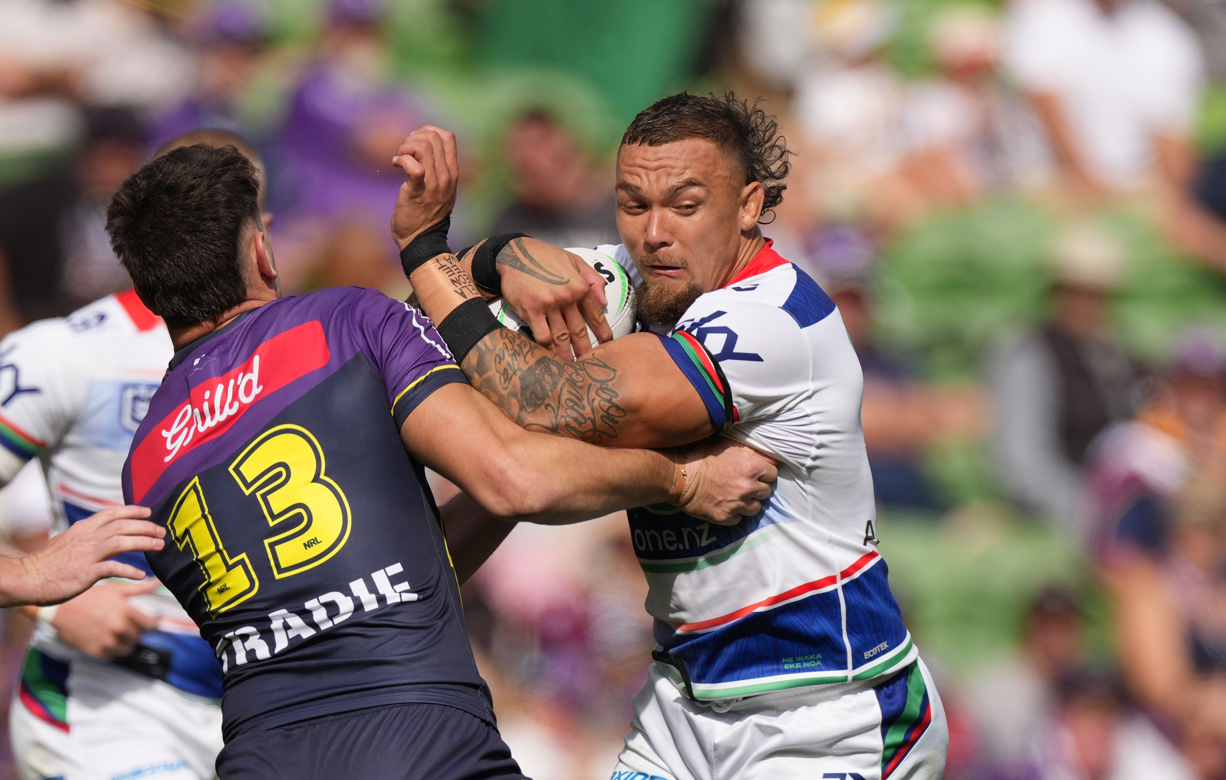 Warriors co-captain James Fisher-Harris. Photo / Photosport