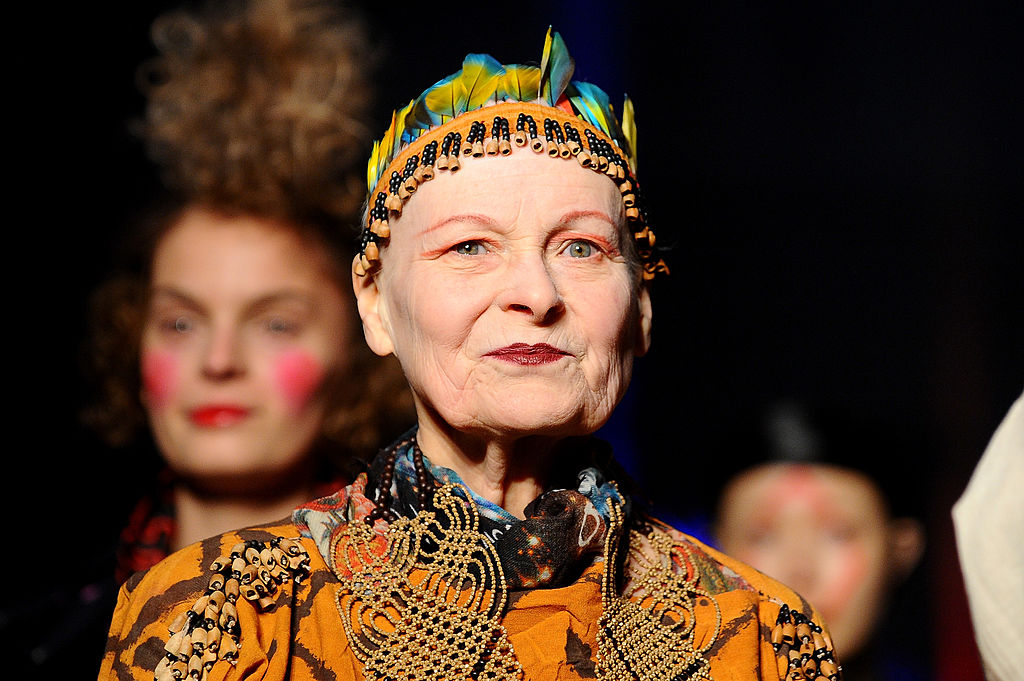 Fashion designer Vivienne Westwood walks the runway in Paris in 2014. The punk legend has died aged 81. Photo / Getty Images