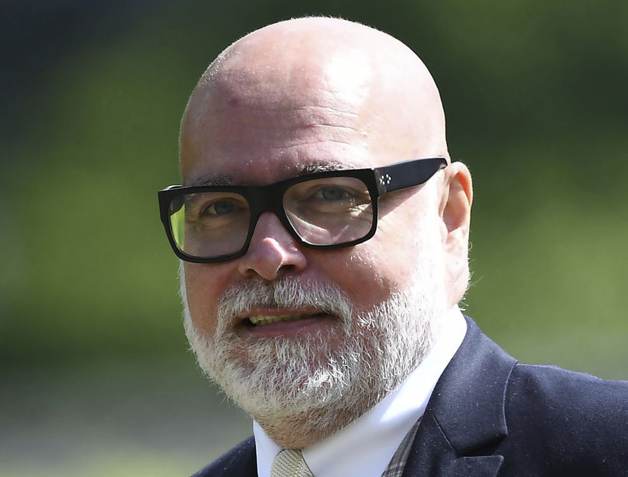 Gary Goldsmith, 52, the Duchess of Cambridge's uncle, in Englefield, England. Photo / AP