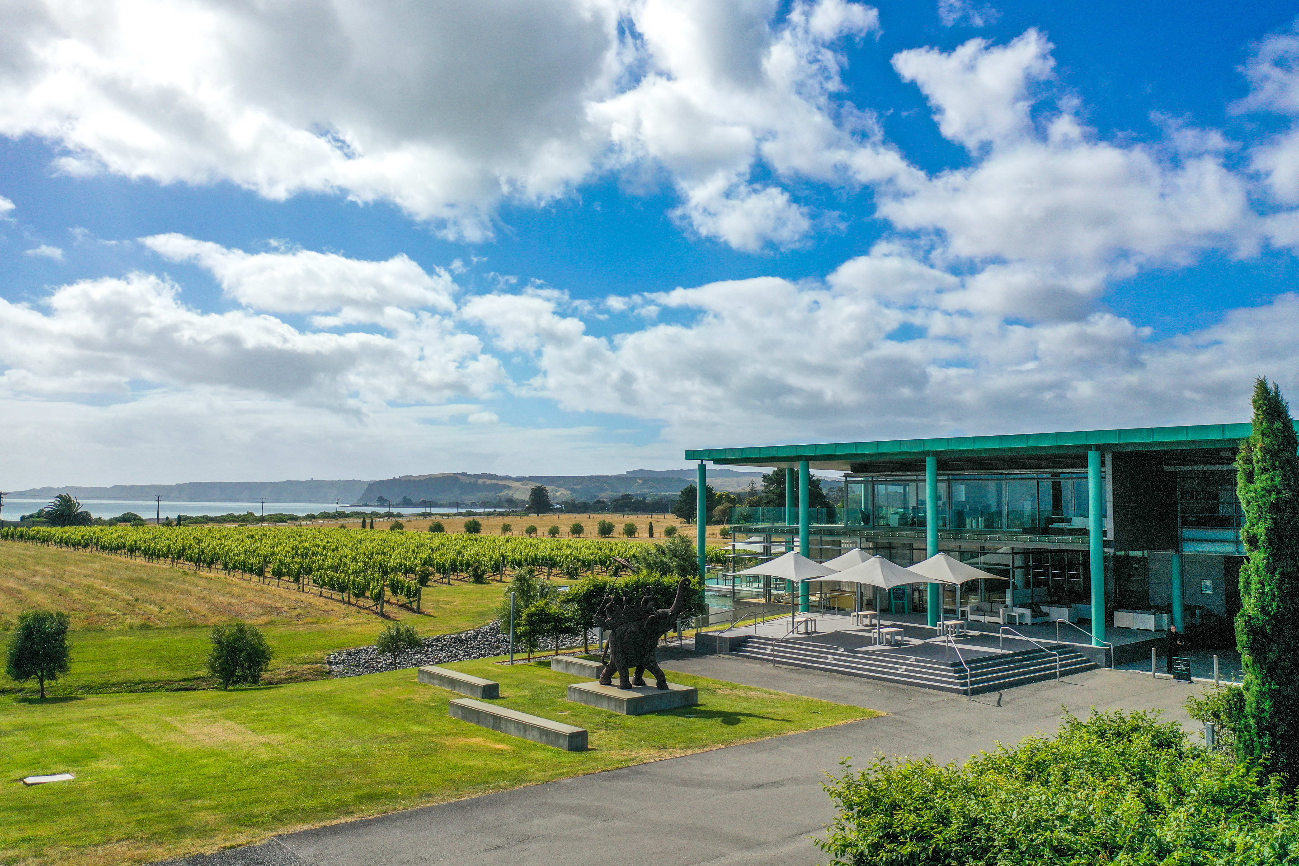 Elephant Hill offers a very private venue for a wedding.