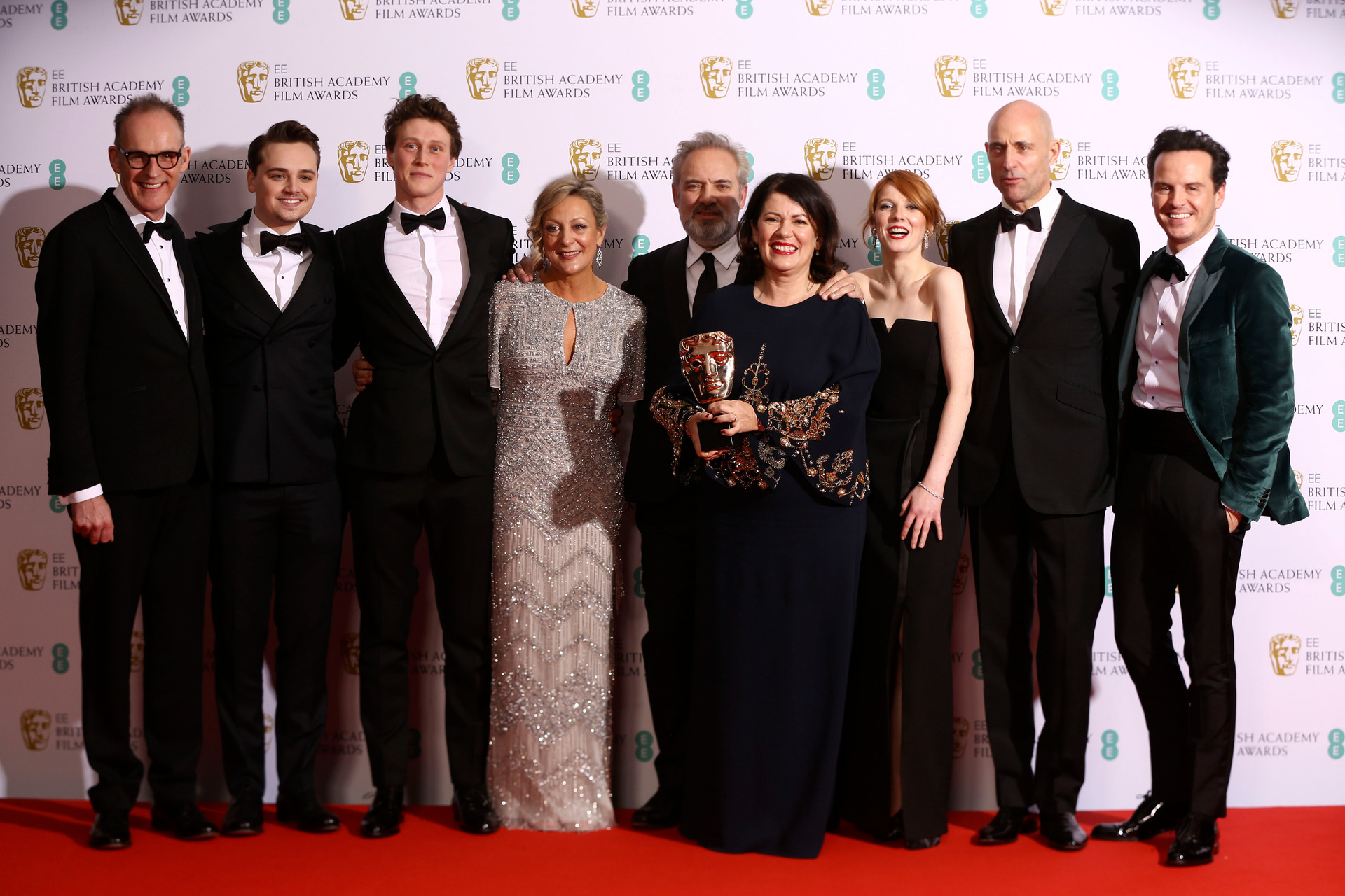 1917 won a total of 7 categories including Best Film and Best Director. Photo / AP