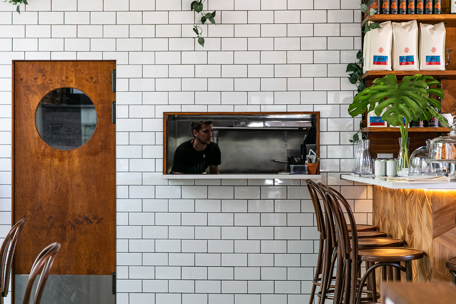The tone of the room is upmarket cafe, complete with outdoor tables that will be nice in the sun. Photo / Babiche Martens